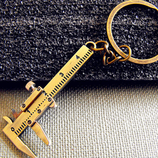 Mini Vernier Caliper Key Ring – Between Bumpers